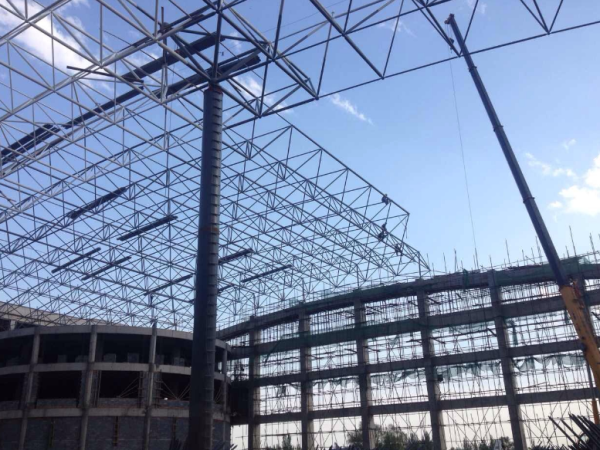 穆棱煤棚网架